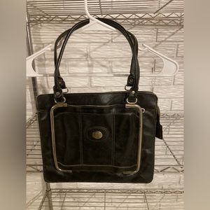 Vintage Black Shoulder Bag Purse